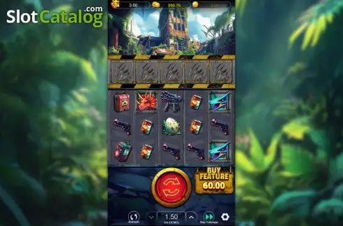 Οθόνη2. Jurassic Survival Bonus Κουλοχέρης