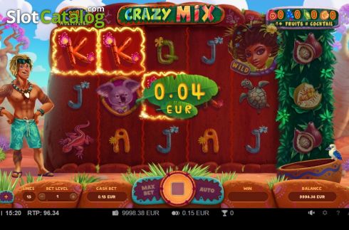 Οθόνη5. Crazy Mix Κουλοχέρης