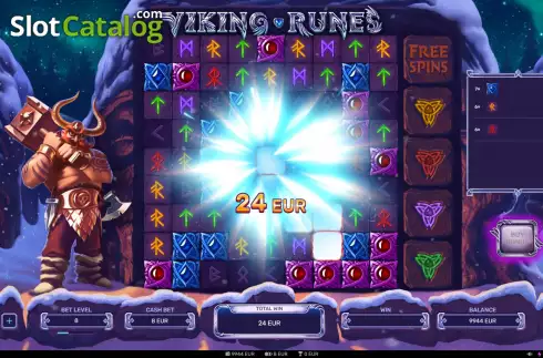 Οθόνη5. Viking Runes Κουλοχέρης