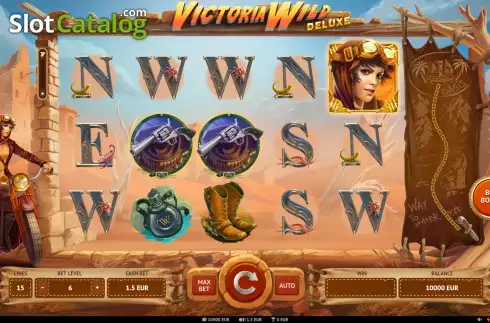 Οθόνη3. Victoria Wild Deluxe Κουλοχέρης