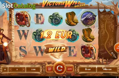 Οθόνη4. Victoria Wild Deluxe Κουλοχέρης