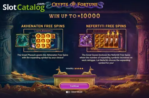 Οθόνη2. Crypts of Fortune Κουλοχέρης