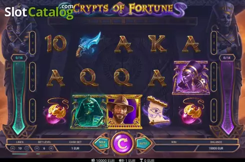 Οθόνη3. Crypts of Fortune Κουλοχέρης