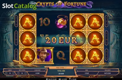 Οθόνη7. Crypts of Fortune Κουλοχέρης