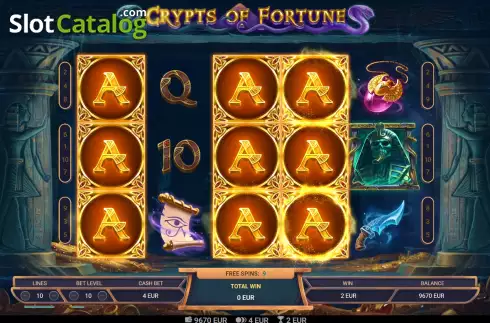 Οθόνη8. Crypts of Fortune Κουλοχέρης
