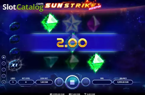Οθόνη3. Sunstrike Respin Κουλοχέρης