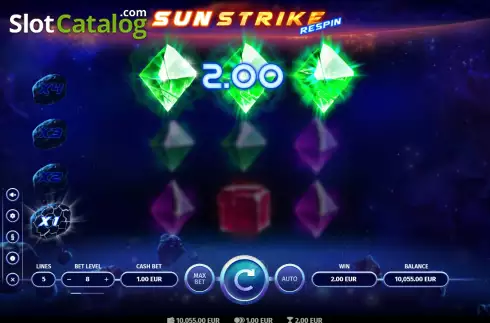Οθόνη4. Sunstrike Respin Κουλοχέρης