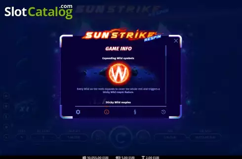 Οθόνη6. Sunstrike Respin Κουλοχέρης
