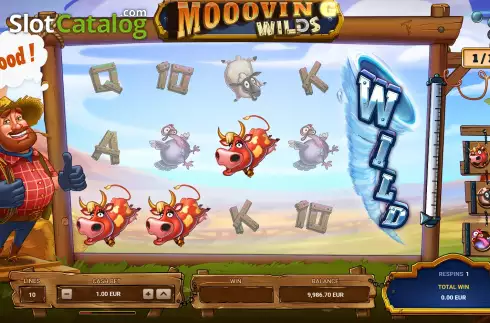 Οθόνη4. Moooving Wilds Κουλοχέρης