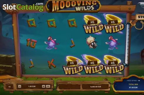 Οθόνη9. Moooving Wilds Κουλοχέρης