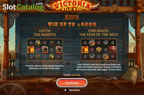 Οθόνη2. Victoria Wild West Κουλοχέρης