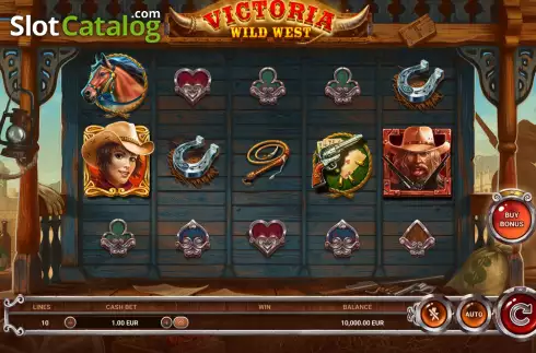 Οθόνη3. Victoria Wild West Κουλοχέρης