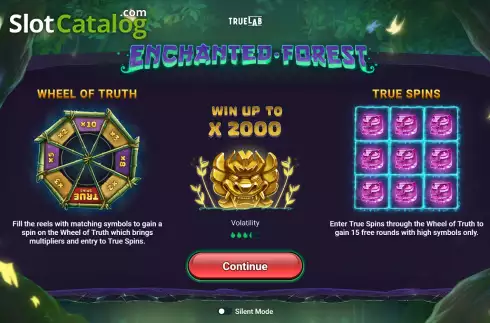 Οθόνη2. Enchanted Forest (TrueLab Games) Κουλοχέρης