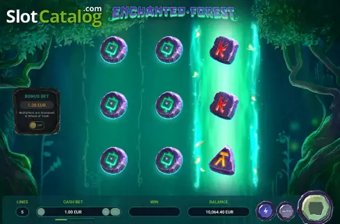 Οθόνη7. Enchanted Forest (TrueLab Games) Κουλοχέρης
