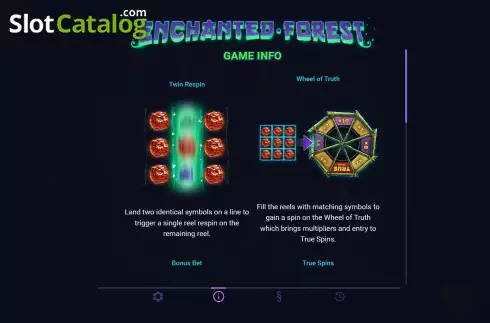 Οθόνη9. Enchanted Forest (TrueLab Games) Κουλοχέρης