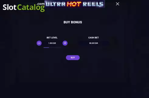Οθόνη6. Ultra Hot Reels Κουλοχέρης 