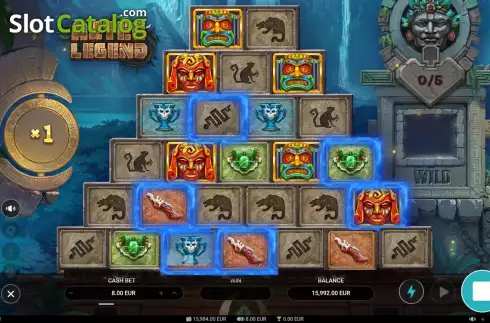 Οθόνη2. Aztec Legend (TrueLab Games) Κουλοχέρης