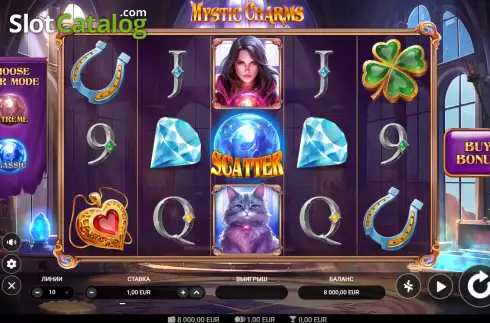 Οθόνη2. Mystic Charms Κουλοχέρης