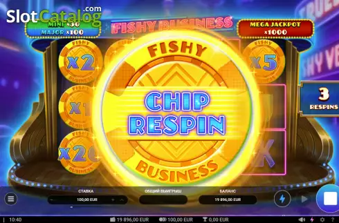 Οθόνη3. Fishy Business Κουλοχέρης