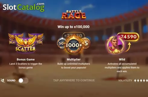 Οθόνη2. Battle Rage Κουλοχέρης