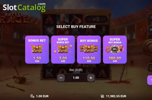 Οθόνη6. Battle Rage Κουλοχέρης