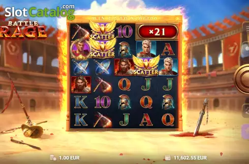 Οθόνη8. Battle Rage Κουλοχέρης