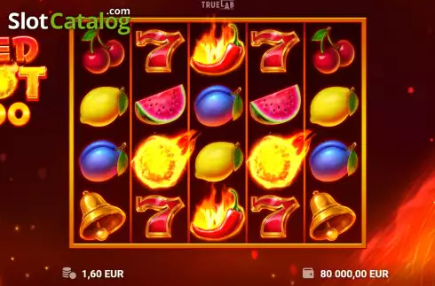 Οθόνη2. Red Hot 100 Κουλοχέρης