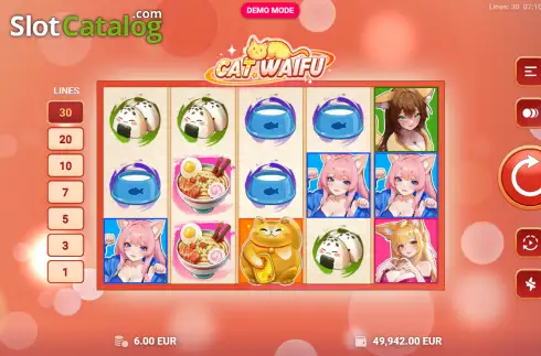 Οθόνη2. Cat Waifu Κουλοχέρης