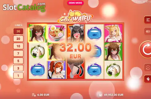 Οθόνη3. Cat Waifu Κουλοχέρης