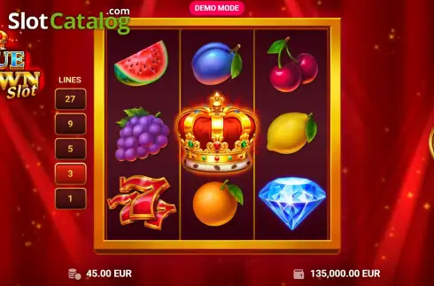 Οθόνη2. True Crown Slot Κουλοχέρης
