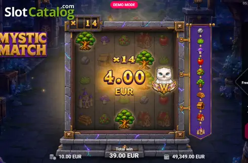 Οθόνη3. Mystic Match Κουλοχέρης 