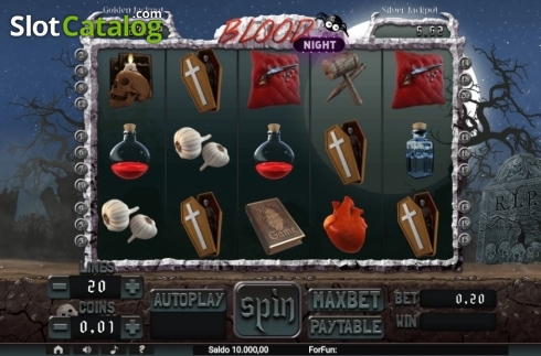 Οθόνη2. Blood Night Κουλοχέρης 