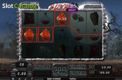 Οθόνη4. Blood Night Κουλοχέρης 
