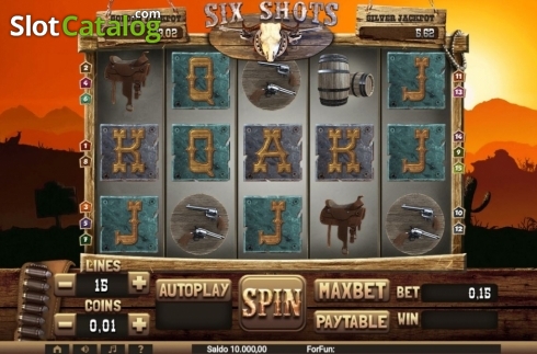 Οθόνη2. Six Shots Κουλοχέρης