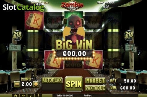 Οθόνη4. Zombie Vegas Κουλοχέρης