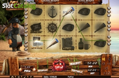Οθόνη3. Captain jack (Tuko Productions) Κουλοχέρης