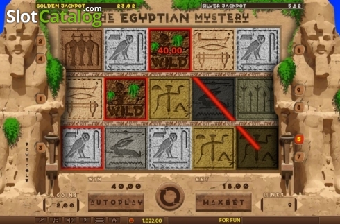 Οθόνη3. The Egyptian Mystery Κουλοχέρης