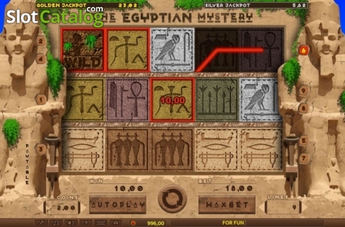 Οθόνη4. The Egyptian Mystery Κουλοχέρης