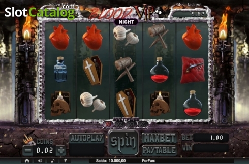 Οθόνη2. Blood Night Vip Κουλοχέρης