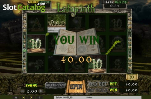 Οθόνη4. Labyrinth Κουλοχέρης