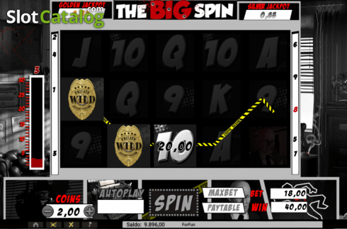 Οθόνη3. The Big Spin Κουλοχέρης