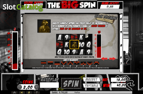 Οθόνη8. The Big Spin Κουλοχέρης