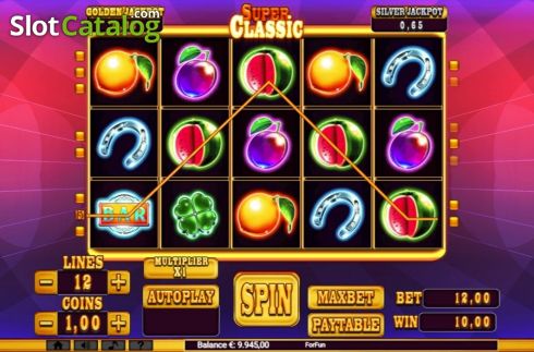 Οθόνη2. Super Classic (Slot Machine Design) Κουλοχέρης