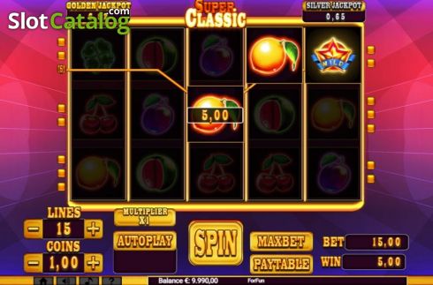Οθόνη7. Super Classic (Slot Machine Design) Κουλοχέρης