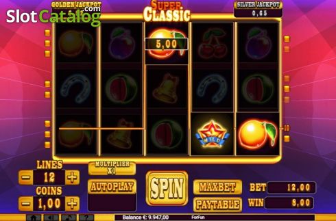 Οθόνη9. Super Classic (Slot Machine Design) Κουλοχέρης