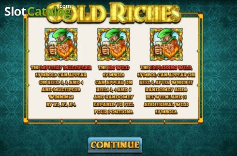 Οθόνη6. Gold Riches (Slot Machine Design) Κουλοχέρης 