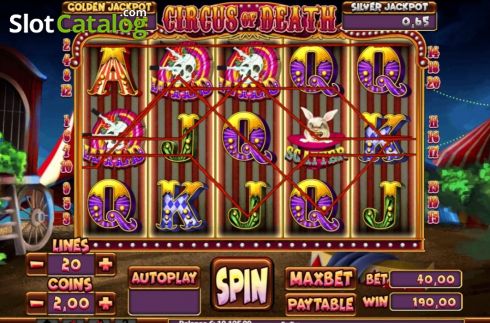 Οθόνη6. Circus of Death Κουλοχέρης