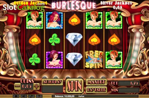 Οθόνη2. Burlesque (Slot Machine Design) Κουλοχέρης