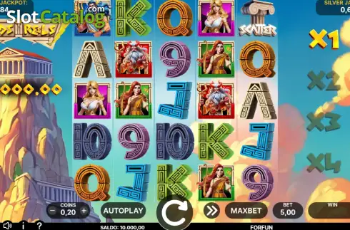 Οθόνη2. Gods of Reels Κουλοχέρης