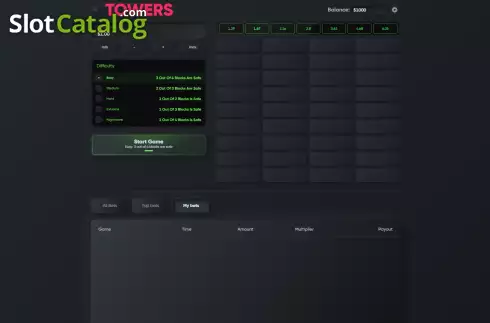Οθόνη2. Towers (Turbo Games) Κουλοχέρης